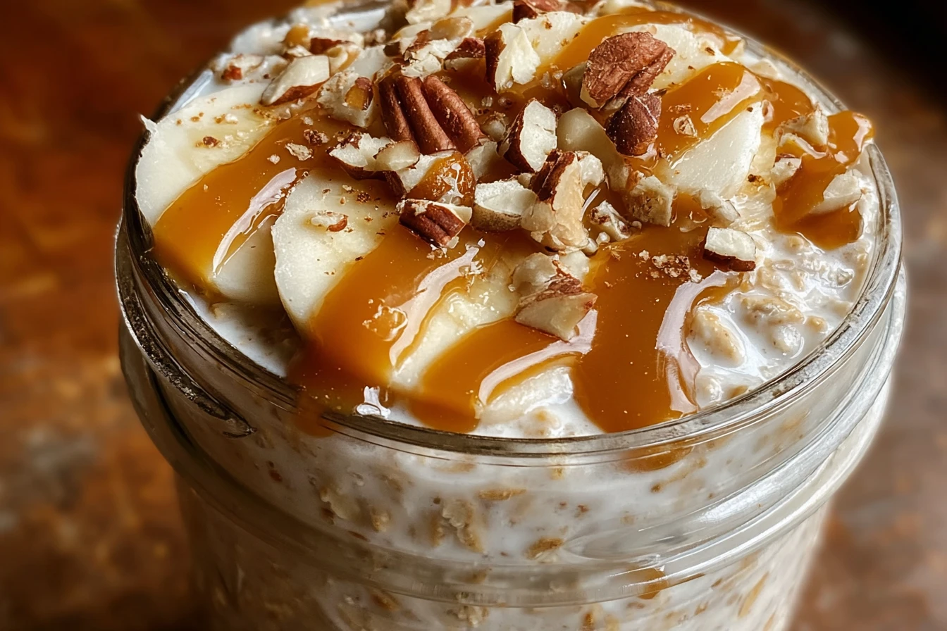 Cinnamon Roll Overnight Oats