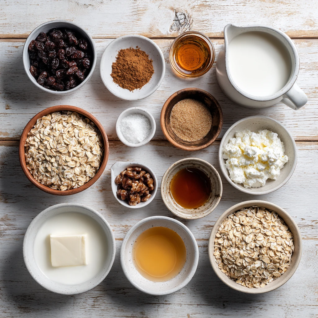 Cinnamon Roll Overnight Oats