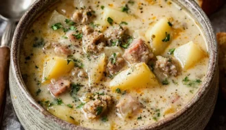 Creamy Potato Sausage Chowder Cozy Nights