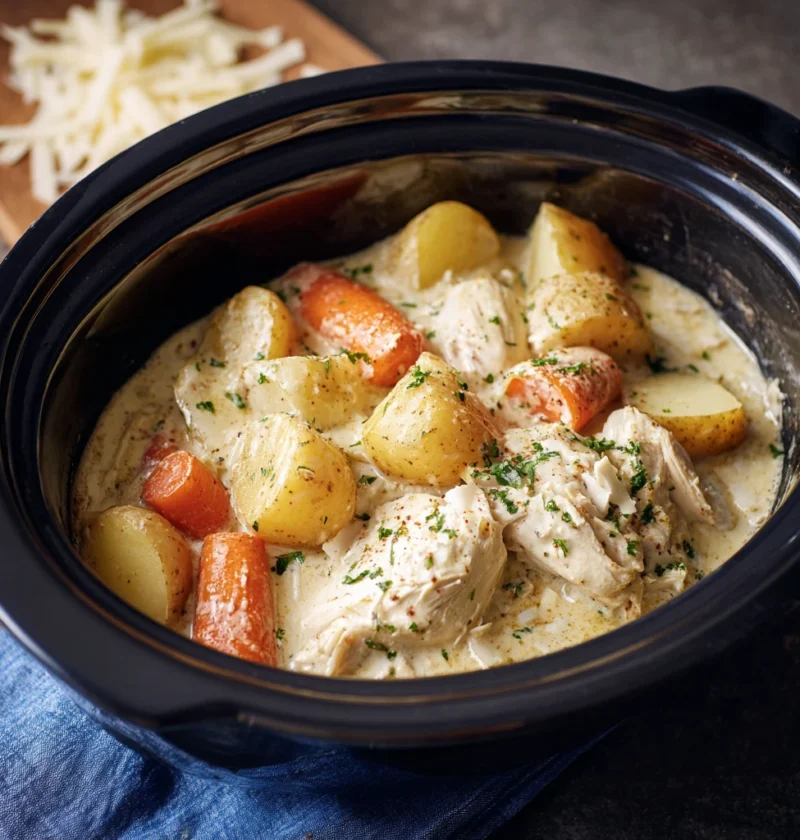 Crockpot Creamy Ranch Chicken
