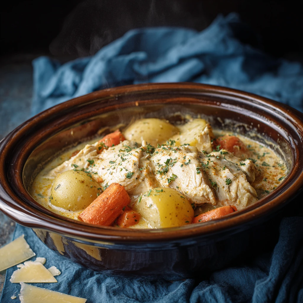 Crockpot Creamy Ranch Chicken