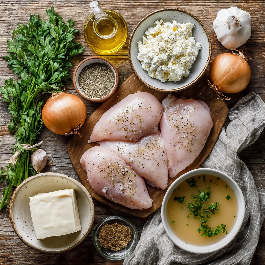 Crockpot Creamy Ranch Chicken