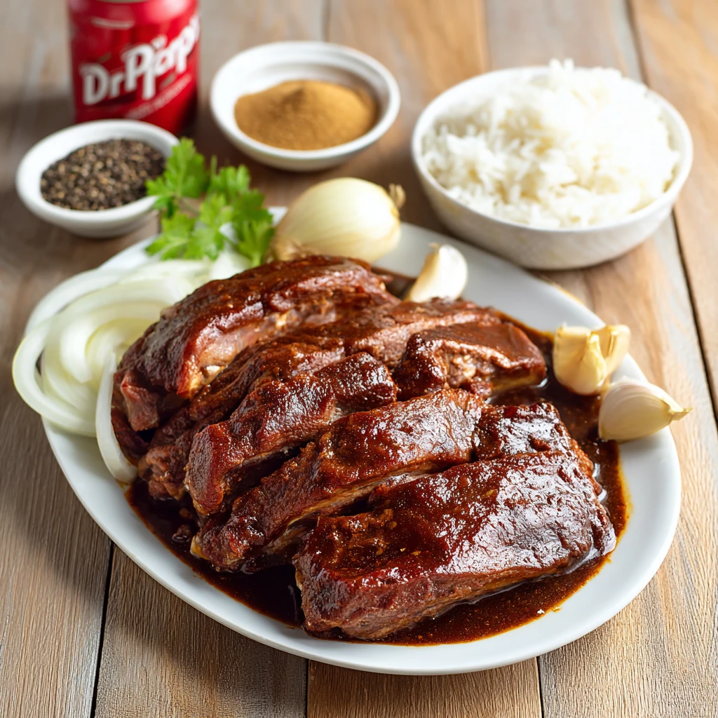 Crockpot Dr Pepper Country Style Ribs