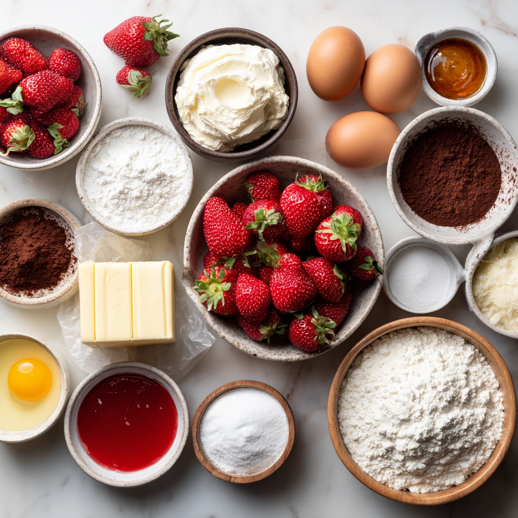 Decadent Strawberry Cheesecake Poke Cake Bursting Berry Flavor