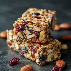 Easiest Trail Mix Energy Bars Recipe for Busy Snack Lovers