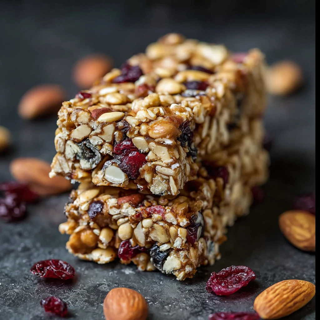 Easiest Trail Mix Energy Bars Recipe Busy Snack