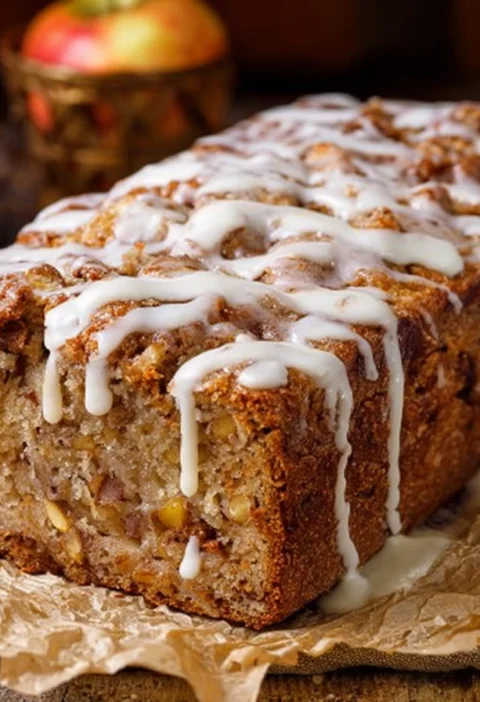 Noyeast Amish Apple Fritter Bread Glaze Simply Mix