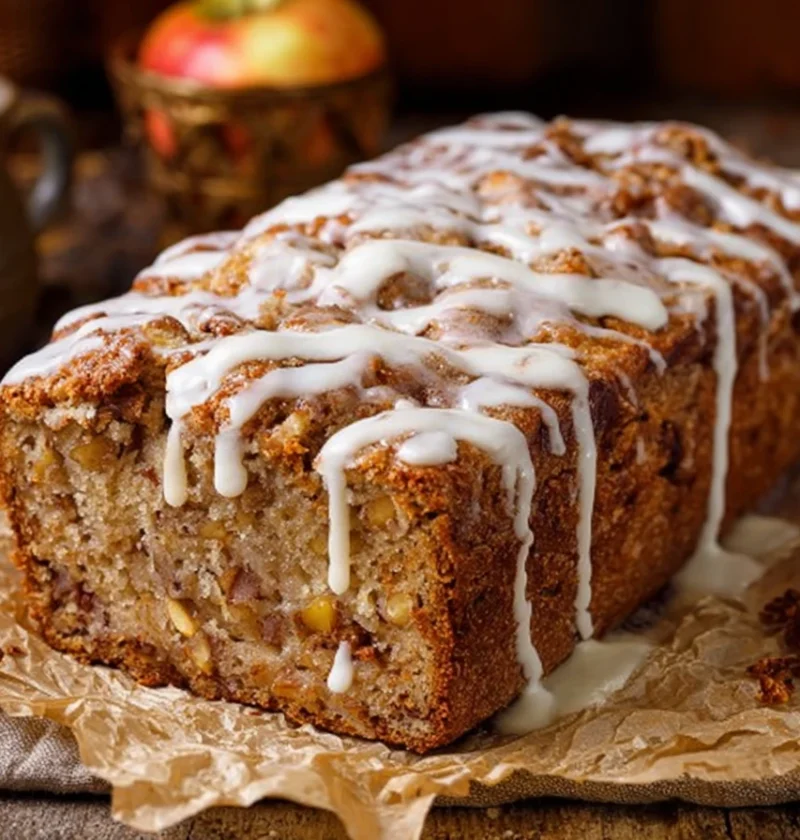 Noyeast Amish Apple Fritter Bread Glaze Simply Mix