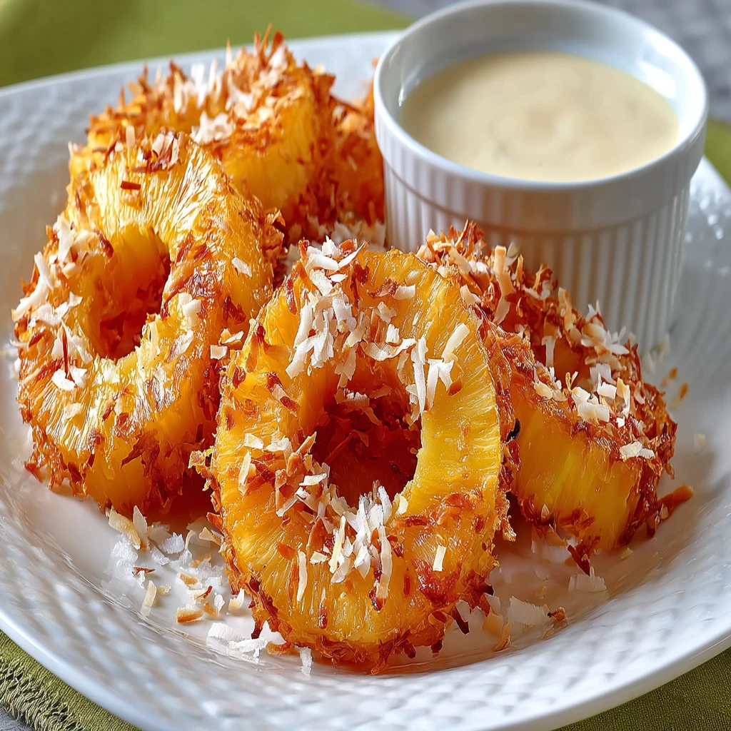 Fried Pineapple Recipe Caramelized Dessert