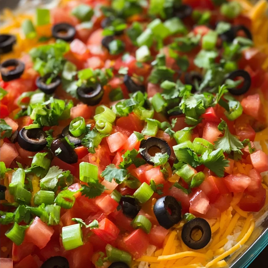 Game Day Perfection Irresistible 7layer Avocado Tomato Dip