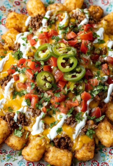 Ground Beef Totchos