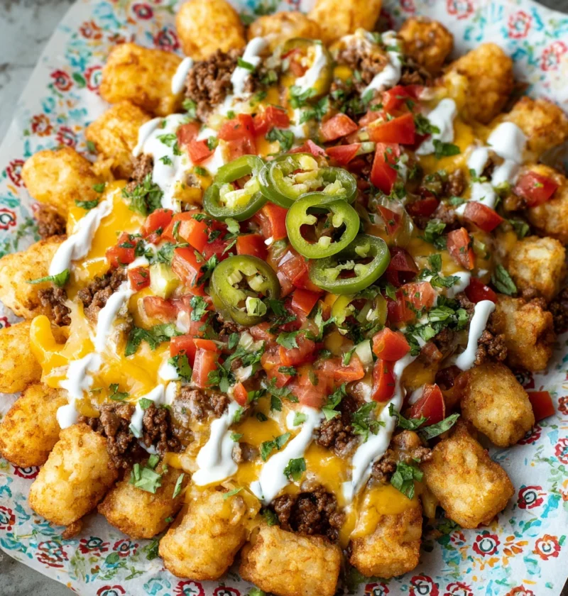 Ground Beef Totchos