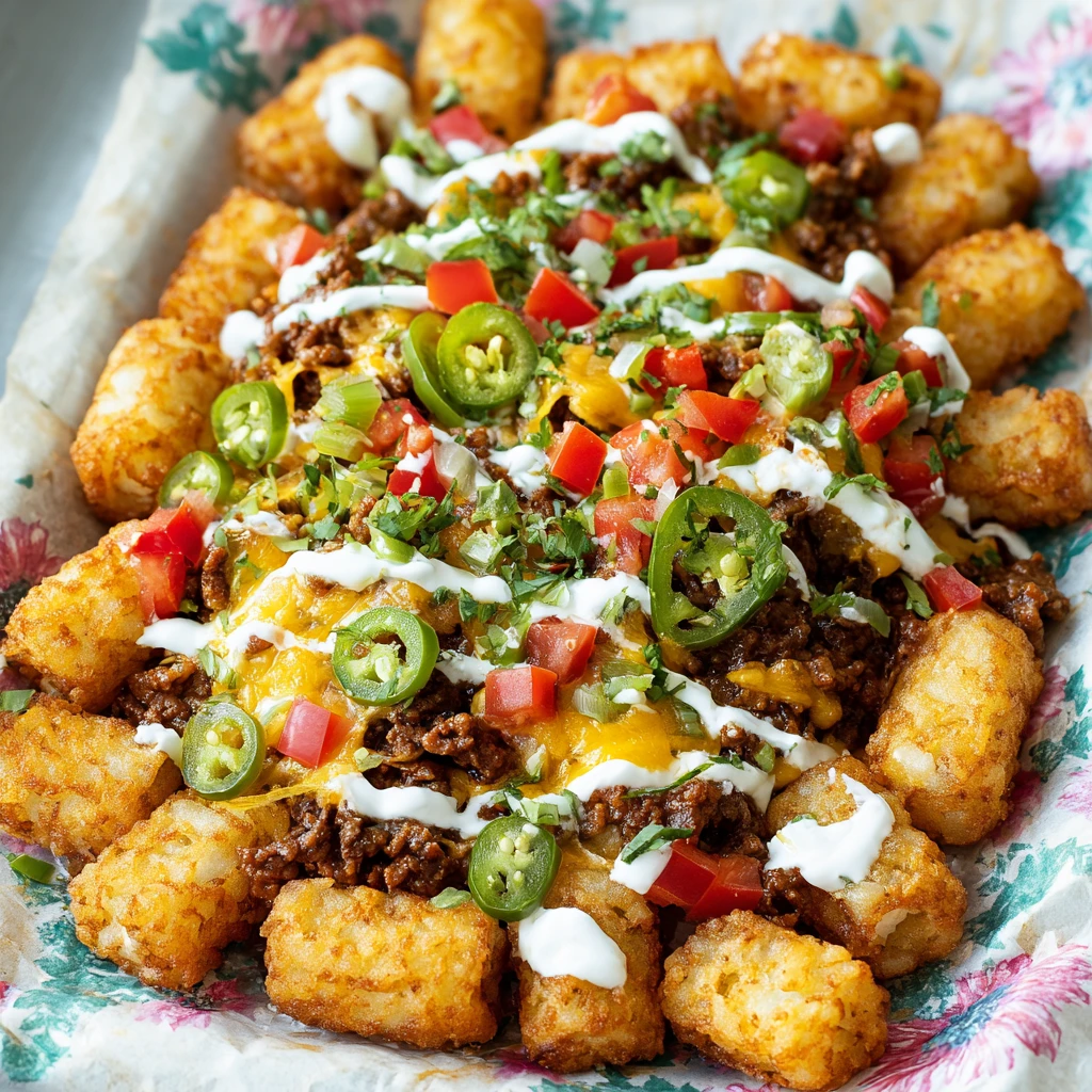 Ground Beef Totchos