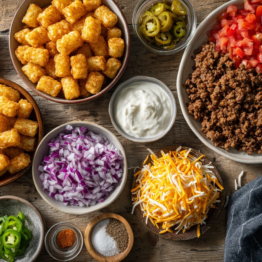 Ground Beef Totchos