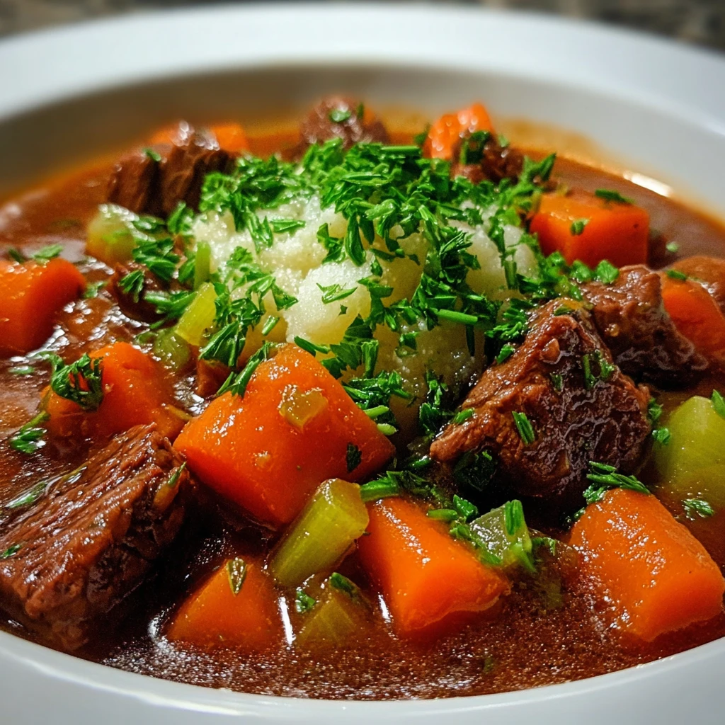 Lightened Irish Beef Stew