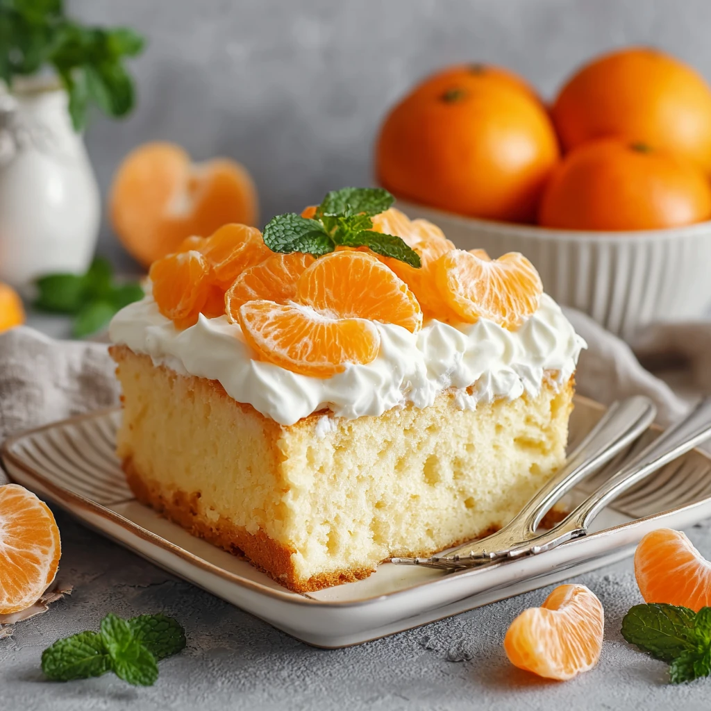 Mandarin Orange Cake Recipe