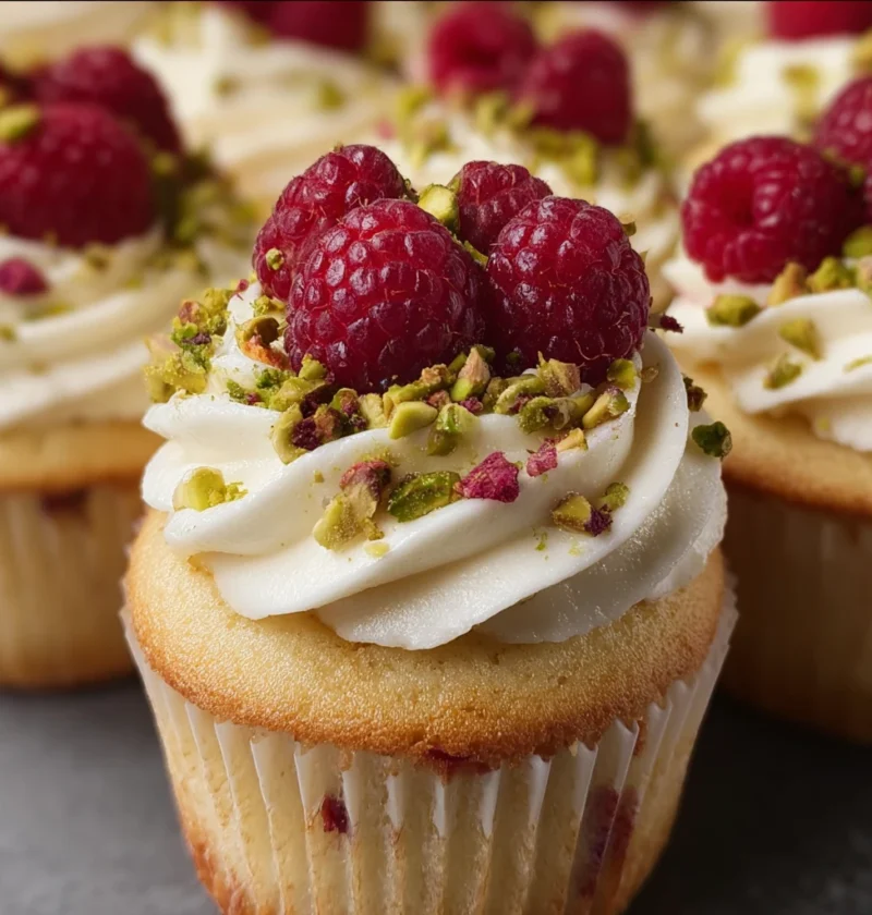 Moist Lemon Cupcakes Raspberry Filling
