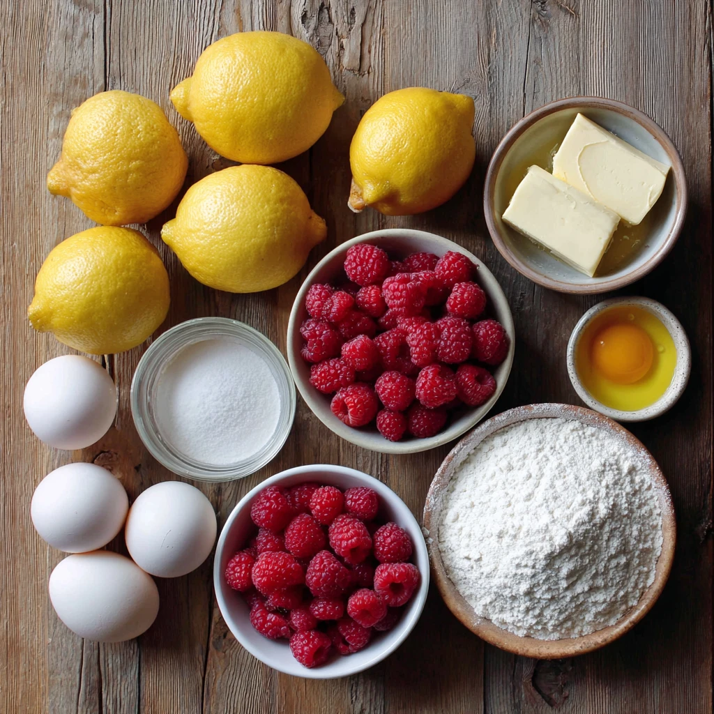 Moist Lemon Cupcakes Raspberry Filling