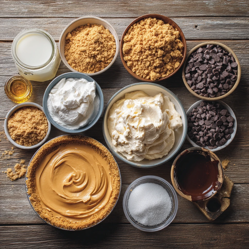 No Bake Peanut Butter Pie