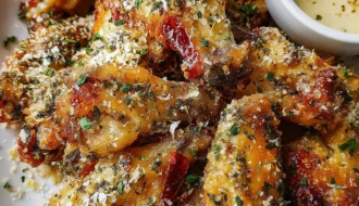 Parmesan Garlic Wings