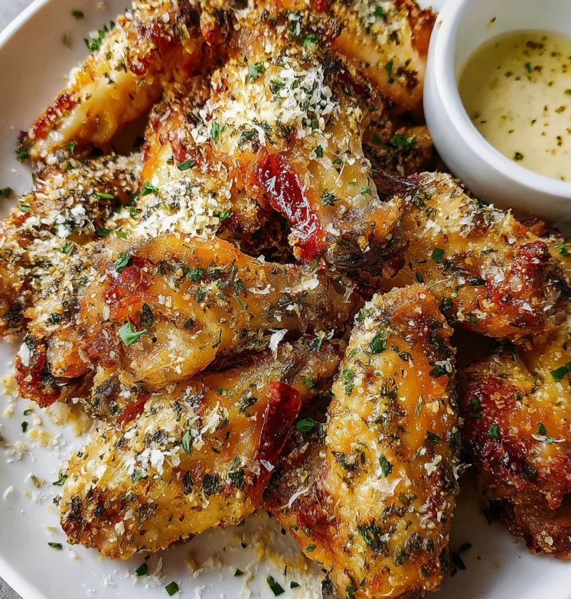 Parmesan Garlic Wings