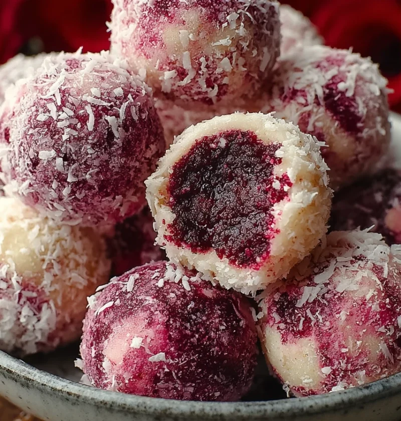 Rose White Chocolate Truffles