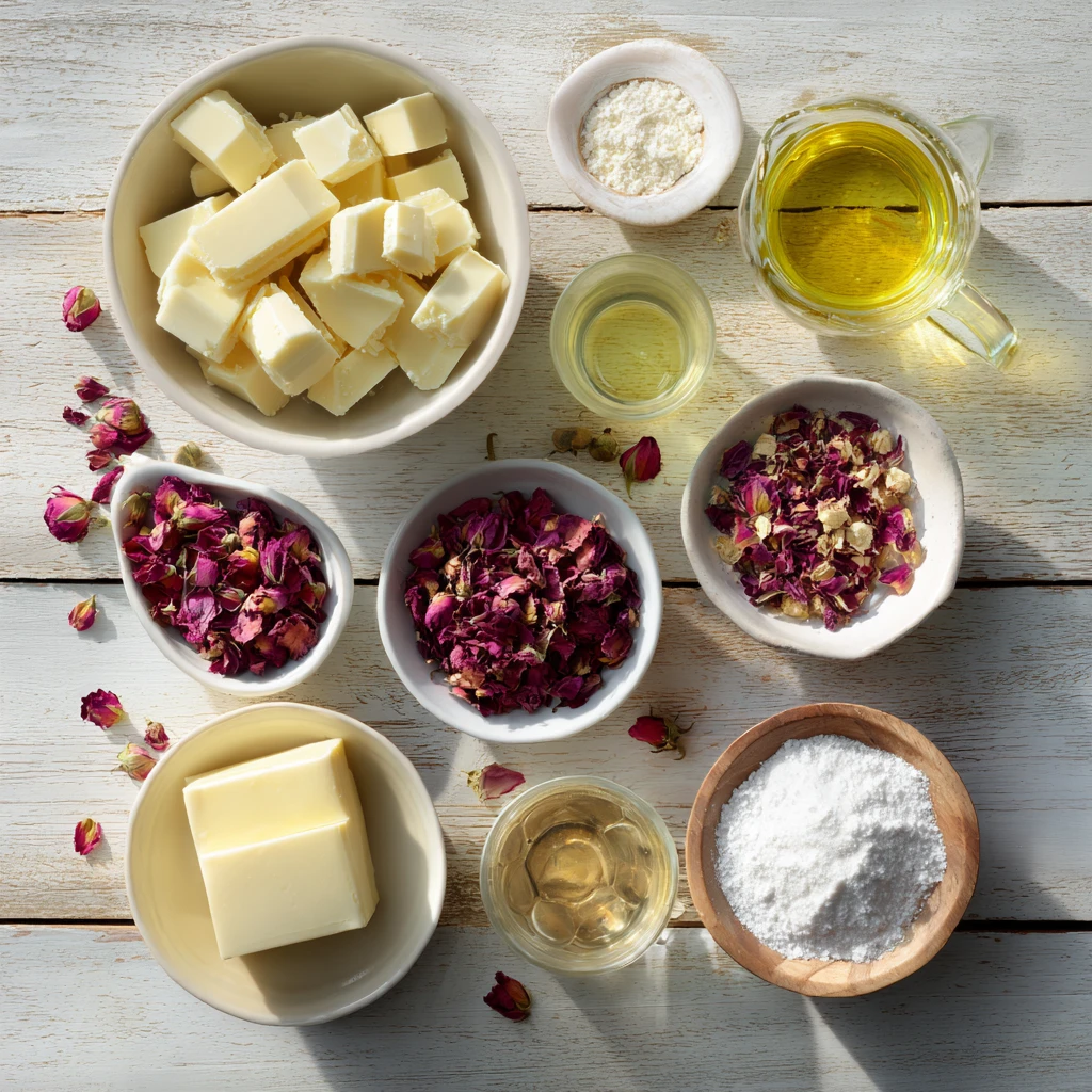 Rose White Chocolate Truffles