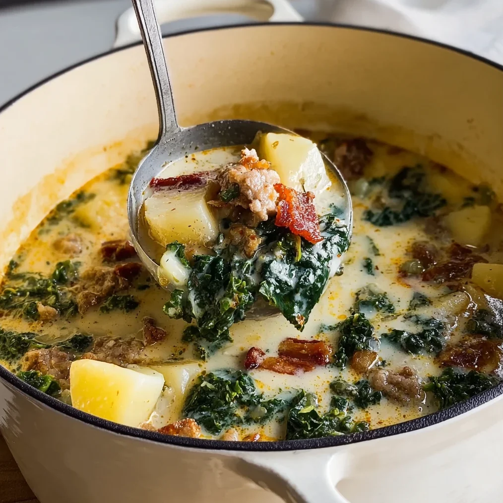 Savory Italian Sausage Bacon Potato Soup Hearty Olive