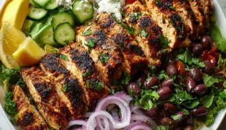 Spiced Grilled Chicken Salad
