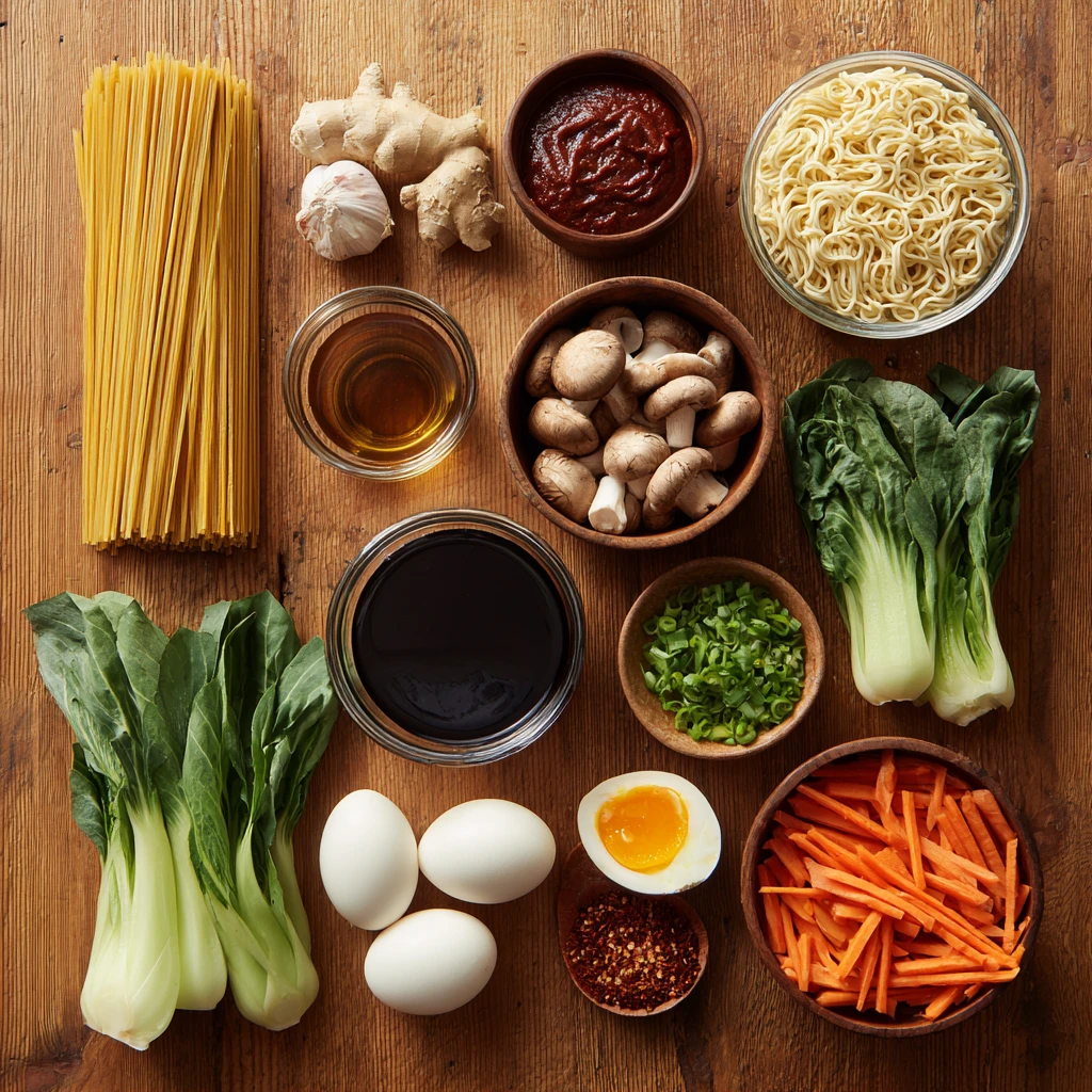 Spicy Gochujang Noodle Soup