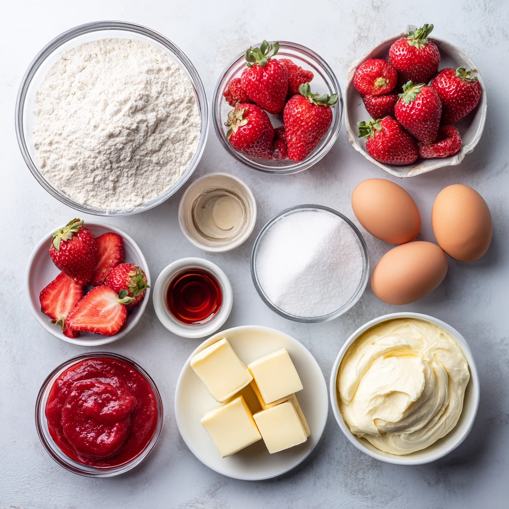 Strawberry Velvet Cake Soft Moist Creamy Recipe