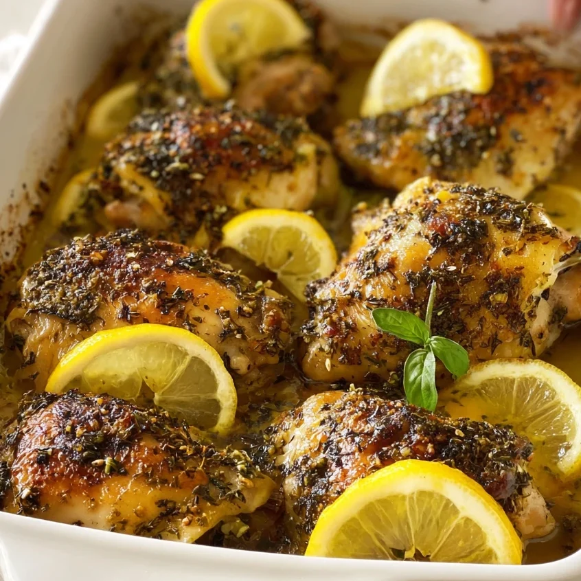 Tender Greek Lemon Chicken