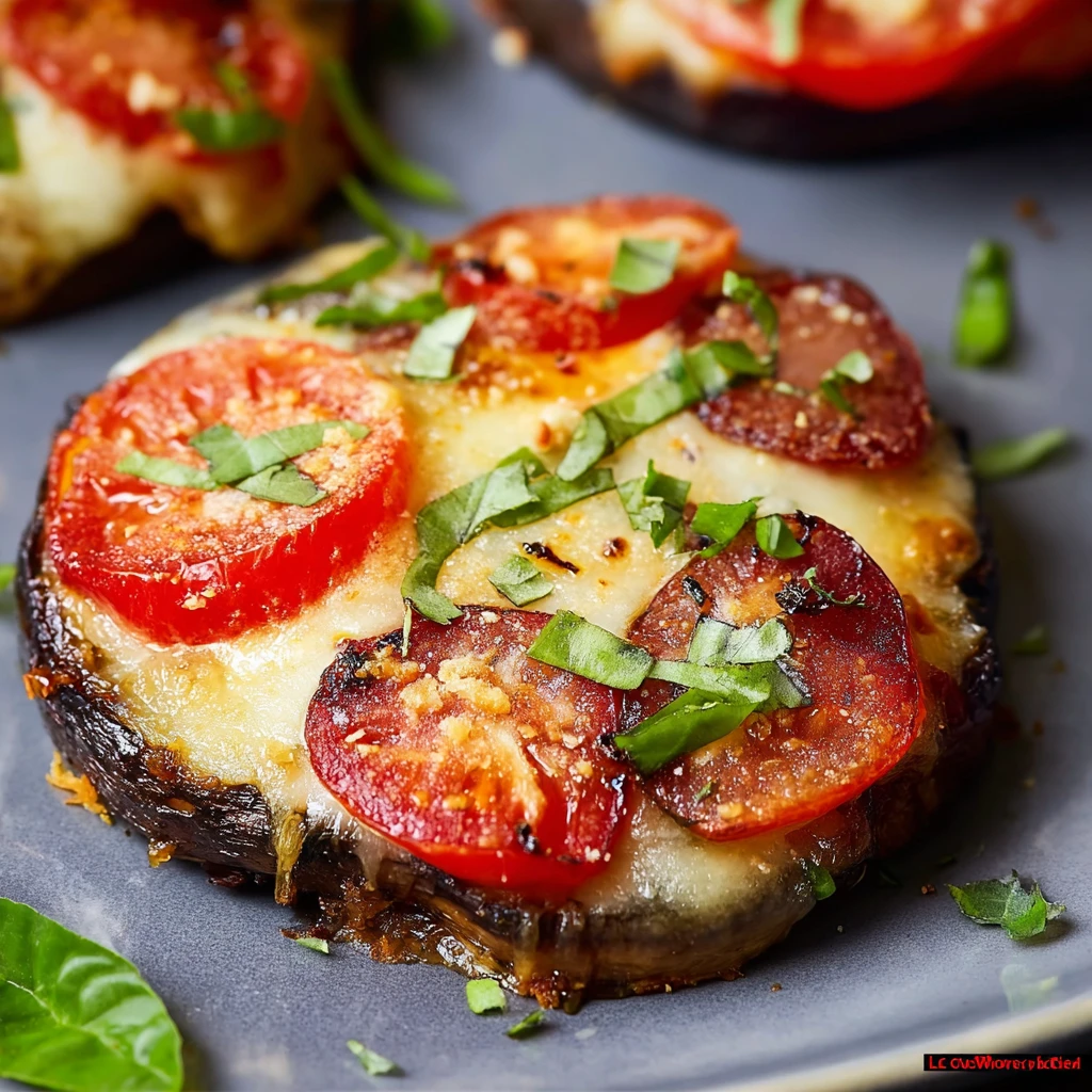 10minute Portobello Mushroom Pizza