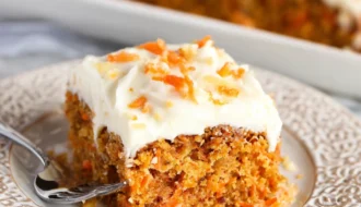 Cottage Cheese Carrot Cake Bars