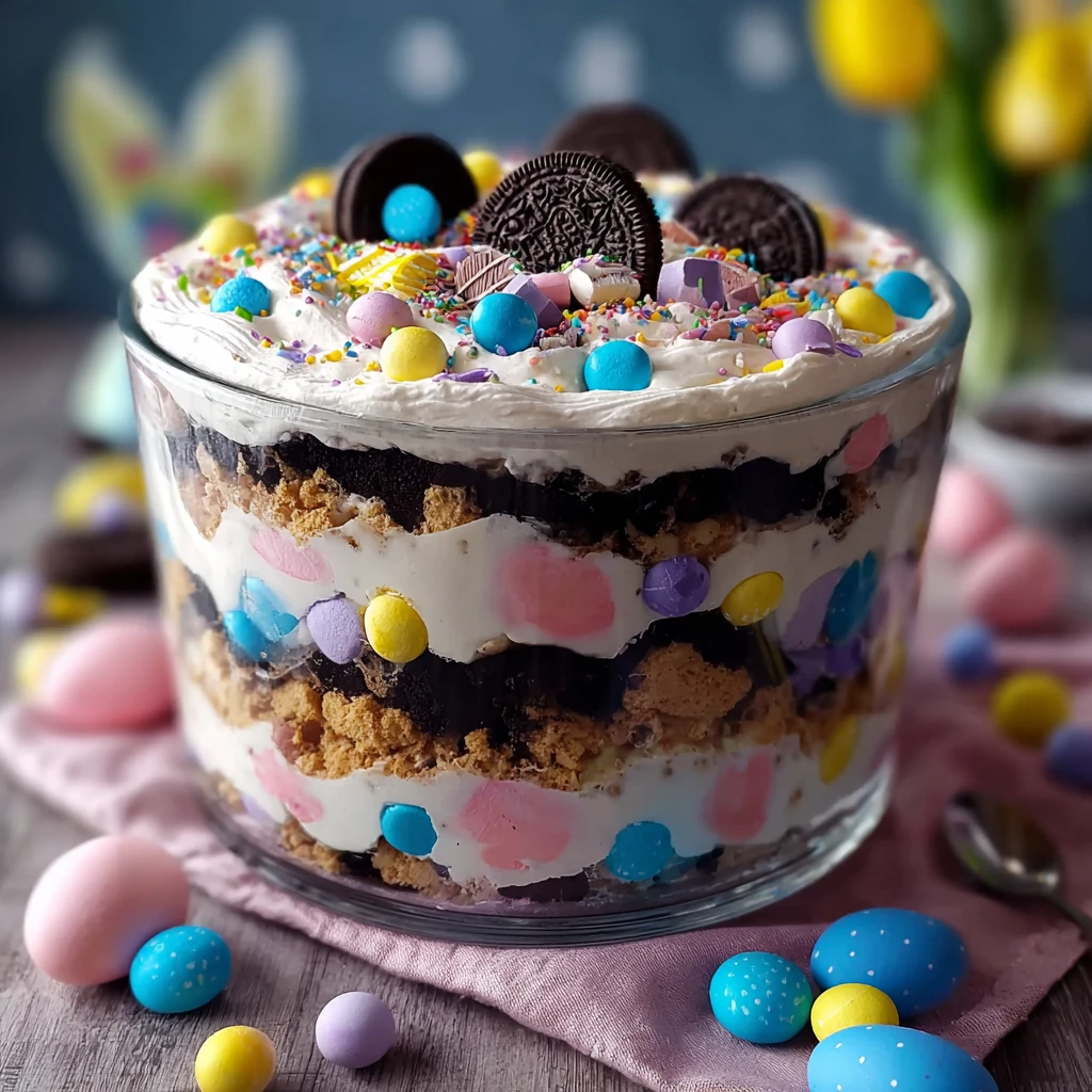 Easter Oreo Cookie Casserole