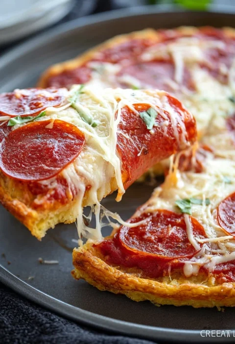 High Protein Low Carb Pizza Crust