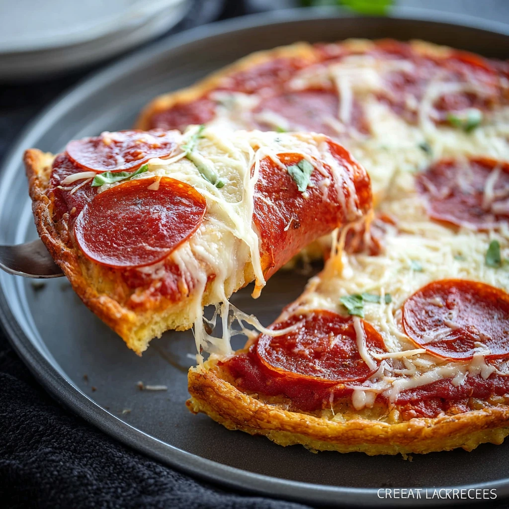 High Protein Low Carb Pizza Crust