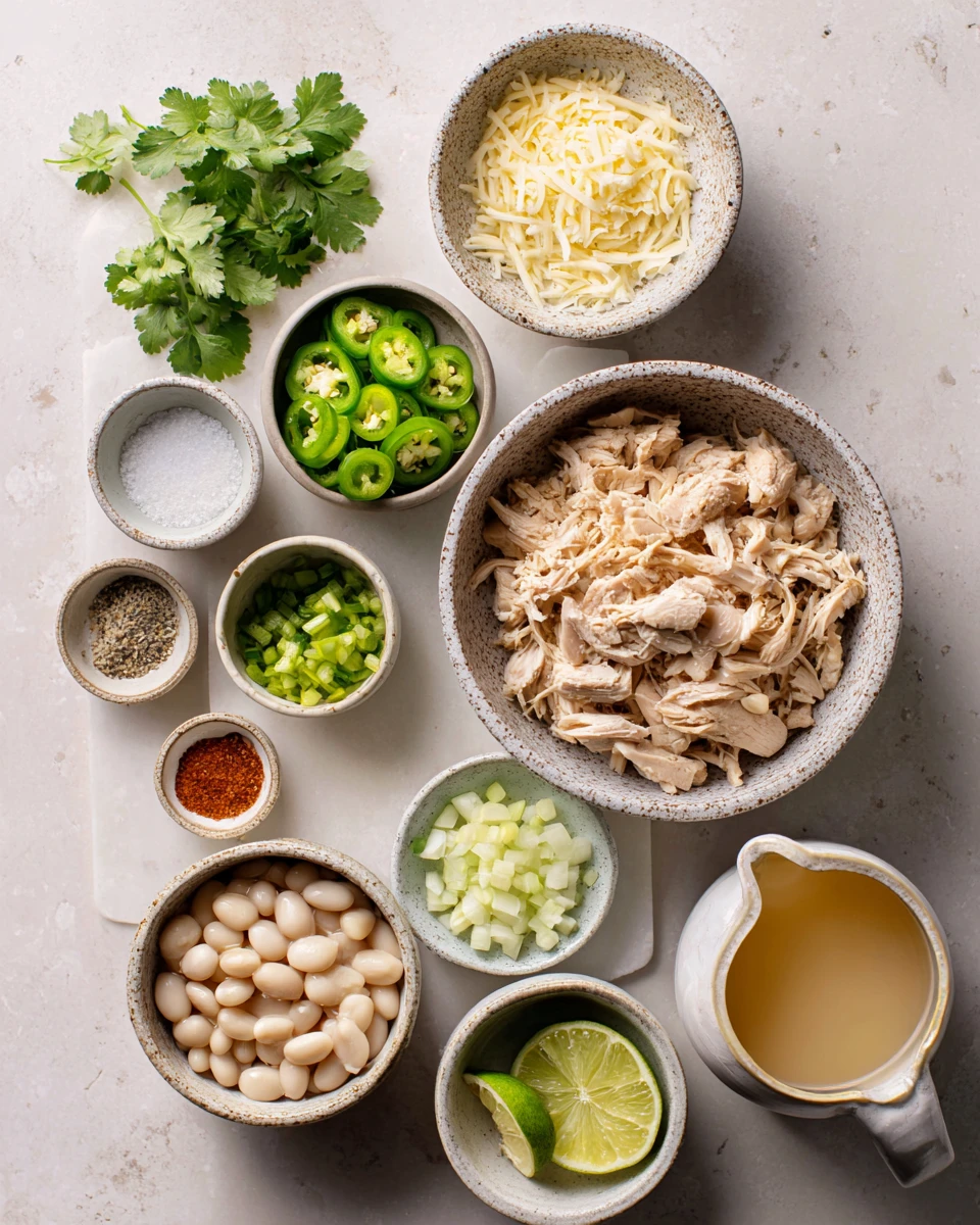 Make Cajun White Chicken Chili