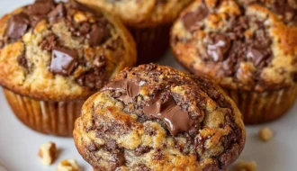 Nutella Banana Swirl Muffins Moist Bakery Recipe