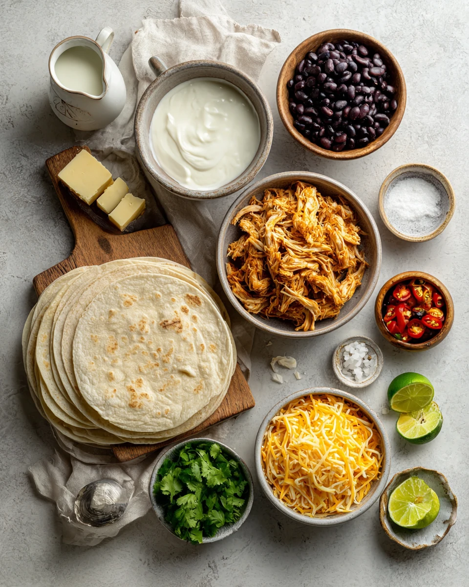 Protein Chicken Enchiladas Dreamy White Sauce