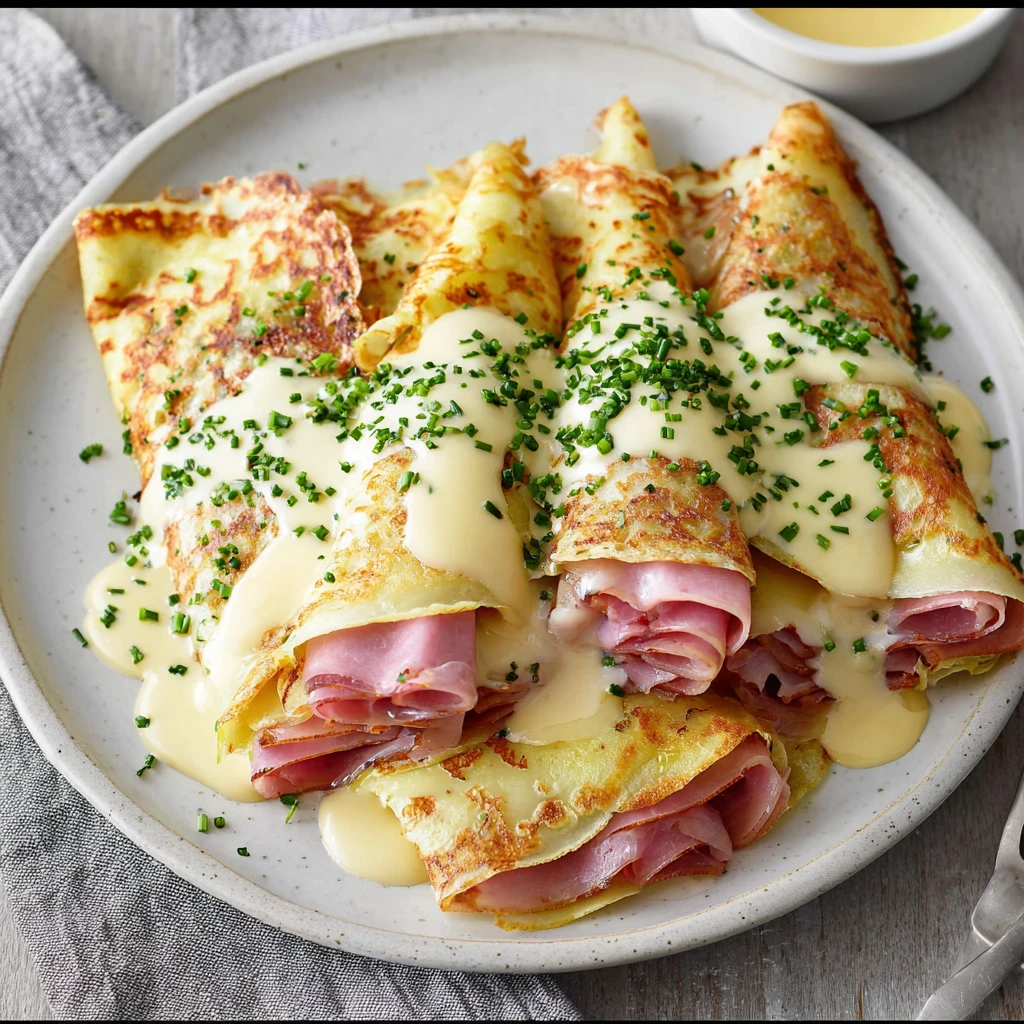 Savory Crepes Recipe – Easy French Breakfast or Brunch