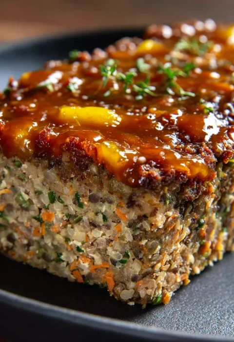 Savory Lentil Meatloaf Highprotein Dinner