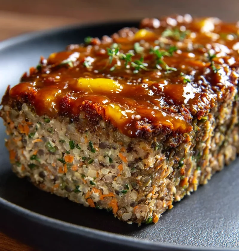 Savory Lentil Meatloaf Highprotein Dinner