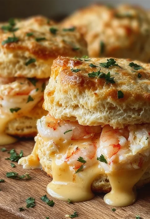 Shrimp Crab Biscuit Melts Recipe