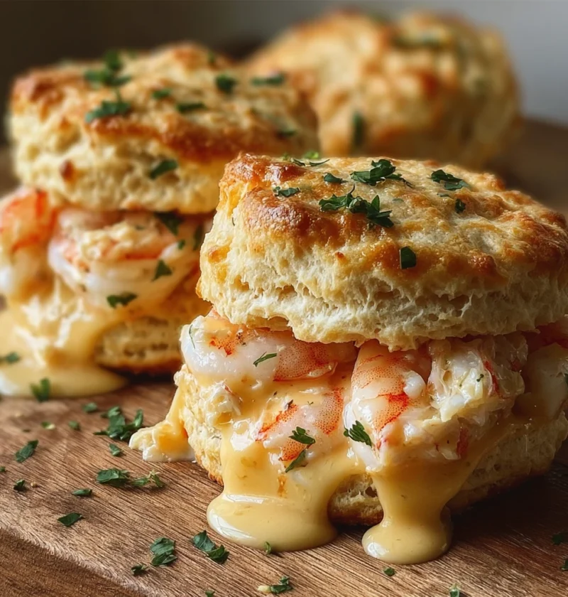Shrimp Crab Biscuit Melts Recipe