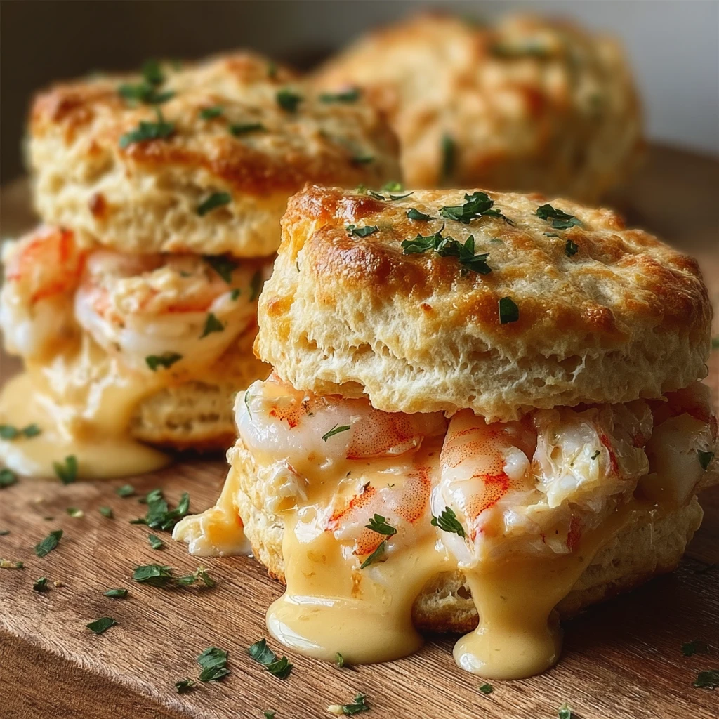 Shrimp Crab Biscuit Melts Recipe