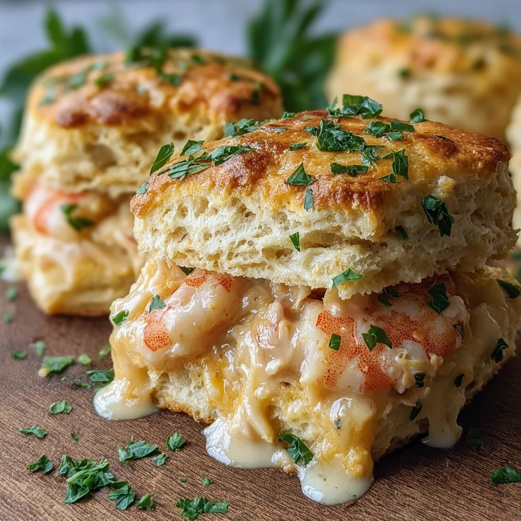 Shrimp Crab Biscuit Melts Recipe