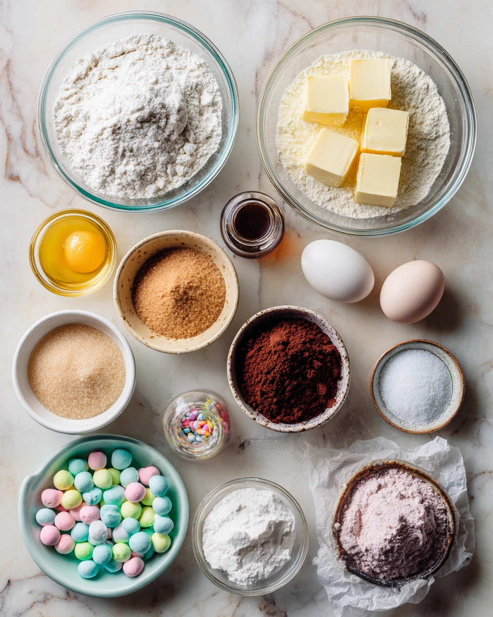 Springtime Crinkle Cookies
