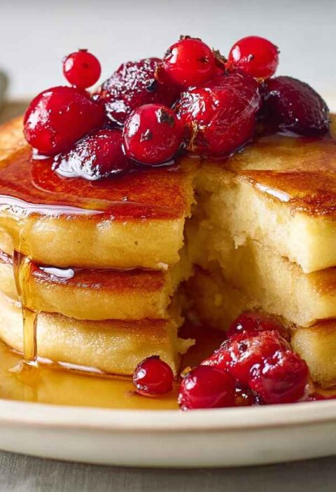 Golden Diner Pancakes