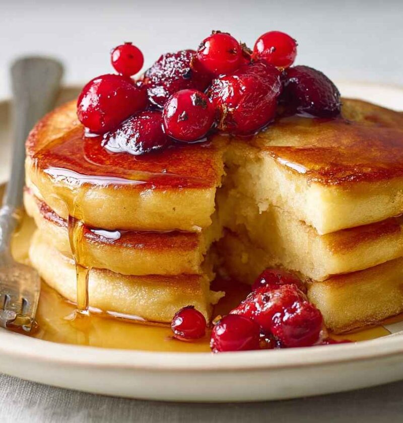 Golden Diner Pancakes